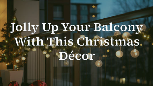 Jolly Up Your Balcony With This Christmas Décor