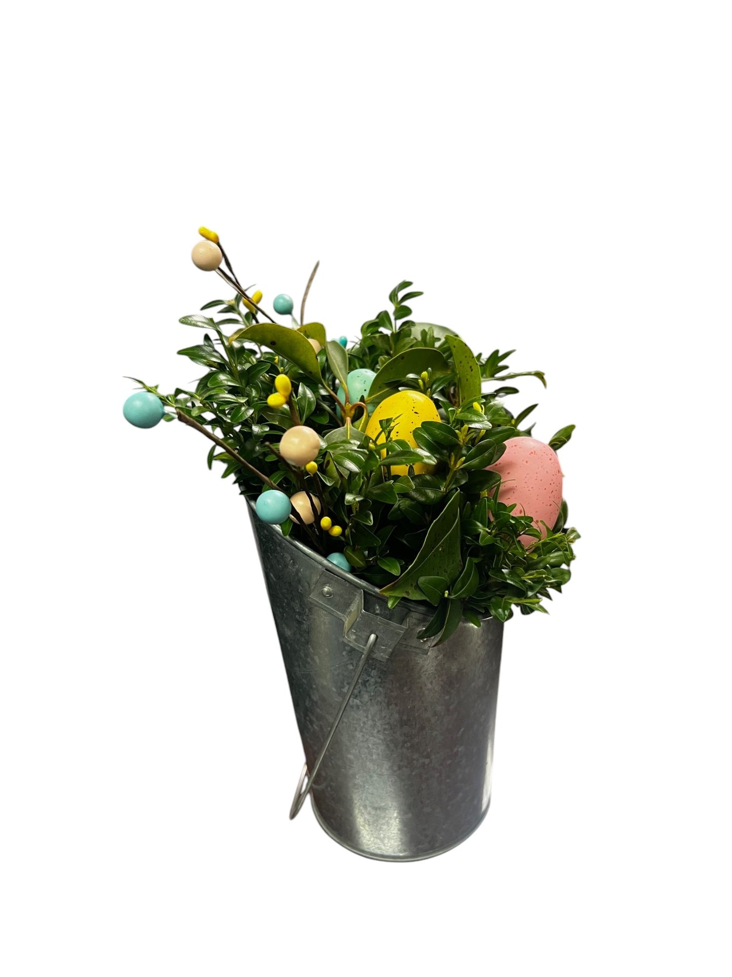 Garden Bucket Easter Centerpiece