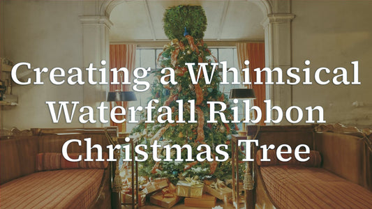 Creating a Whimsical Waterfall Ribbon Christmas Tree: Unleash Your Creative Spirit!