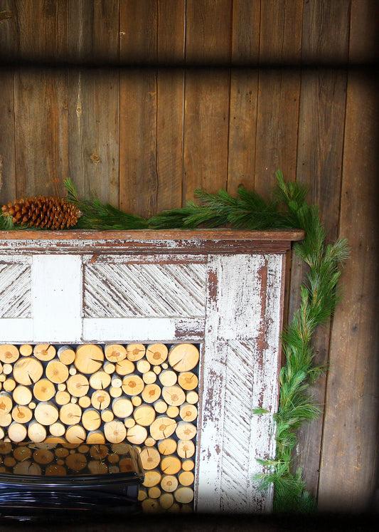 Fresh White Pine Christmas Garland