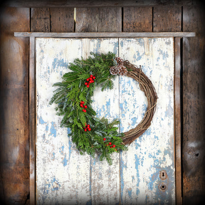 Holiday Grapevine Wreaths