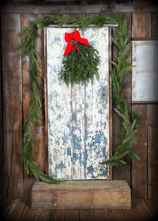 FraserFirDoorSwag_whitepineGarland_2.jpg Wishon Evergreens