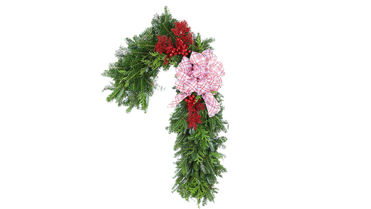 Specialty Candy Cane Wreaths