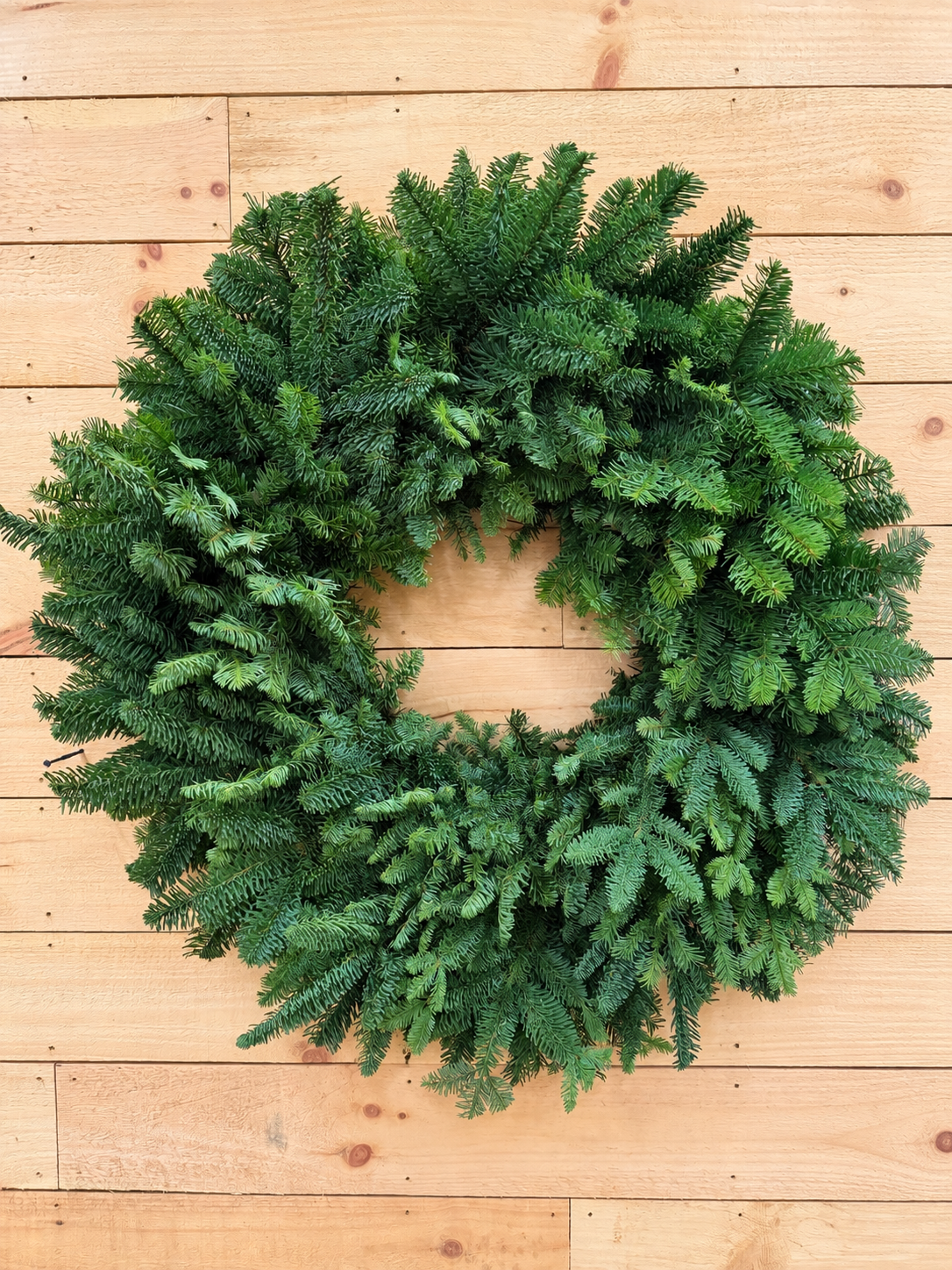 NEW PRODUCT- Fresh Noble Fir Wreath
