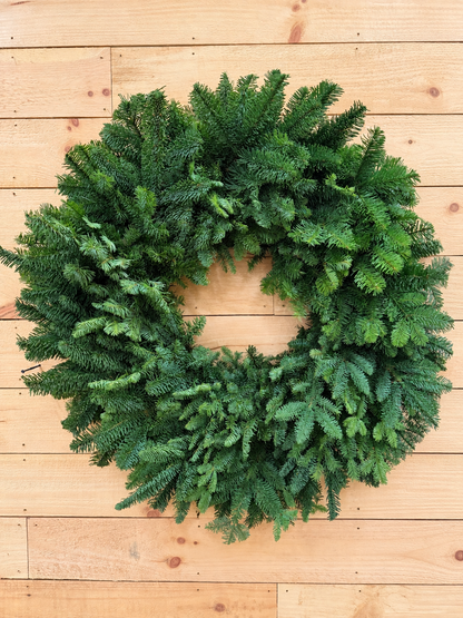 NEW PRODUCT- Fresh Noble Fir Wreath