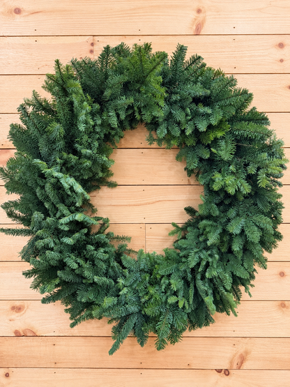 NEW PRODUCT- Fresh Noble Fir Wreath